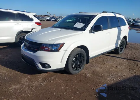 2018 Dodge Journey Sxt z USA, uszkodzony, nr VIN 3C4PDCBB9JT382231